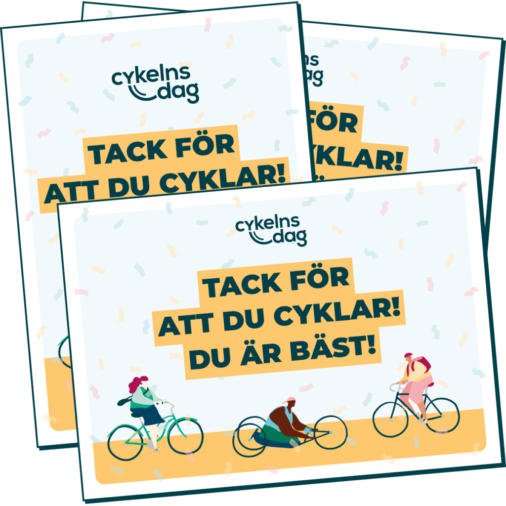 Mockup Cykelns dag flygblad