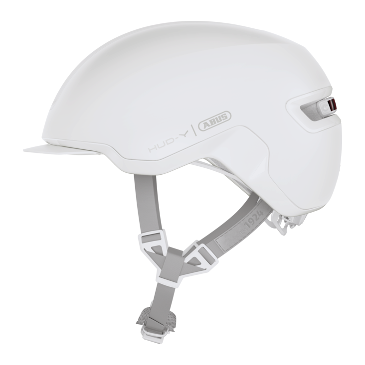 ABUS cykelhjälm HUD-Y i Pure White